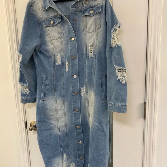 Denim duster - Picture 2 of 4